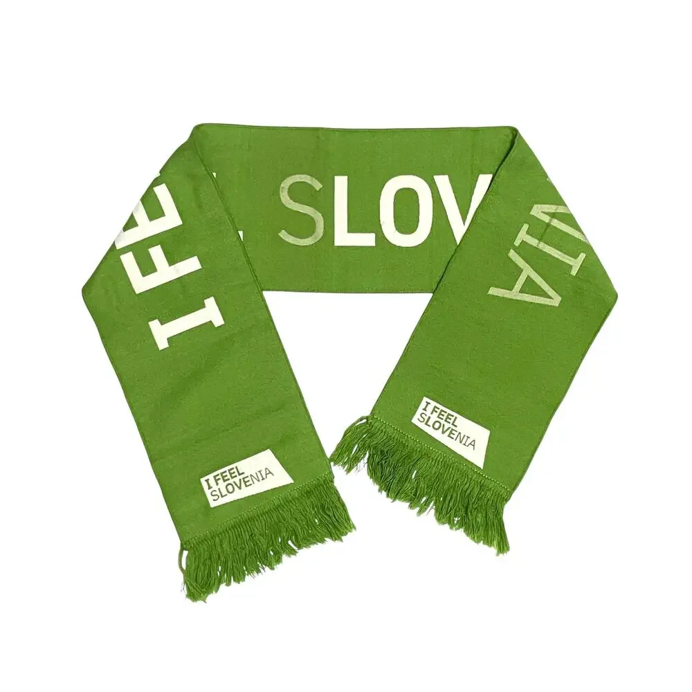 NBA I feel Slovenia Luka Doncic Dallas Mavericks Basketball Promo Green Scarf